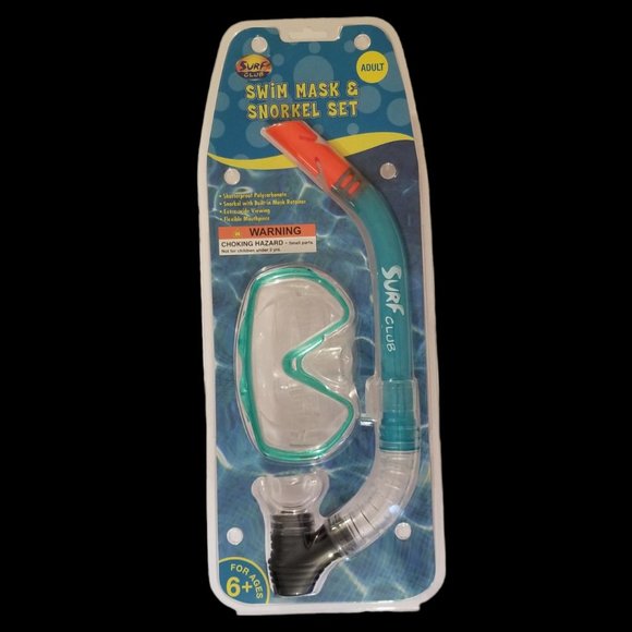 🆕 SURF CLUB Swim Mask & Snorkel Set - ADULT - Picture 1 of 2